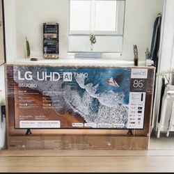 HD104 86” Lg smart 4k led Uhd tv