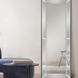 Olivia Beveled Glass Floor Mirror