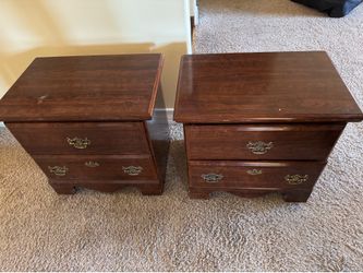 Matching nightstands