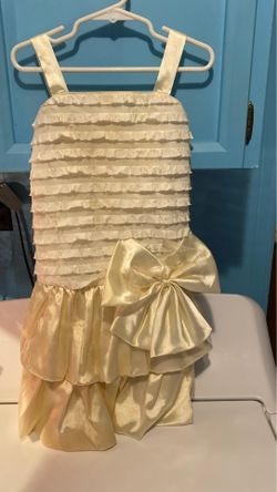 Pretty Yellow Party Dress