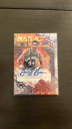 Topps Abstract Ink San Antonio Spurs #44 Auto Card 03/39