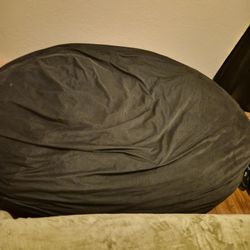 Big Joeo Fuf 7ft Oversized Foam Bean Bag w Removable Cover