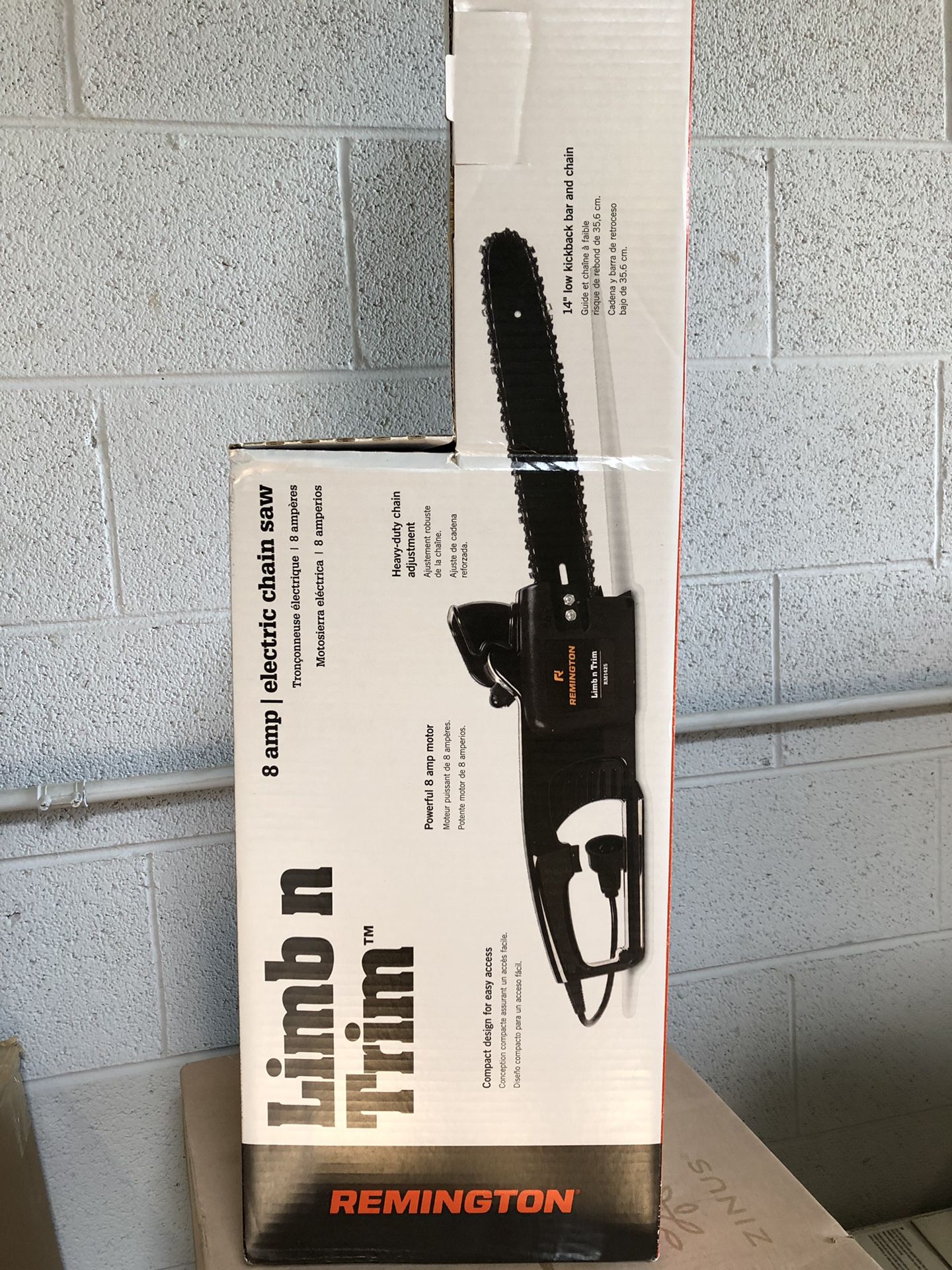 Remington Limb n trim 8 amp electric chainsaw
