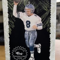 Troy Aikman Hallmark Ornament. I Have 8 Of Them