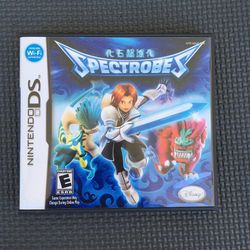 Nintendo DS Gameboy Spectrobe Empty Case NO GAME