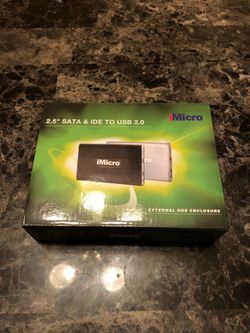 1 TB external usb hard drive