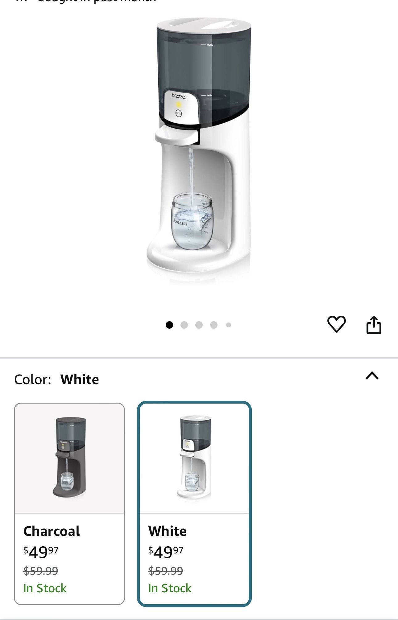 baby breeze water warmer 
