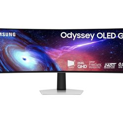 SAMSUNG 49" Odyssey G93SC Series OLED Curved Gaming Monitor