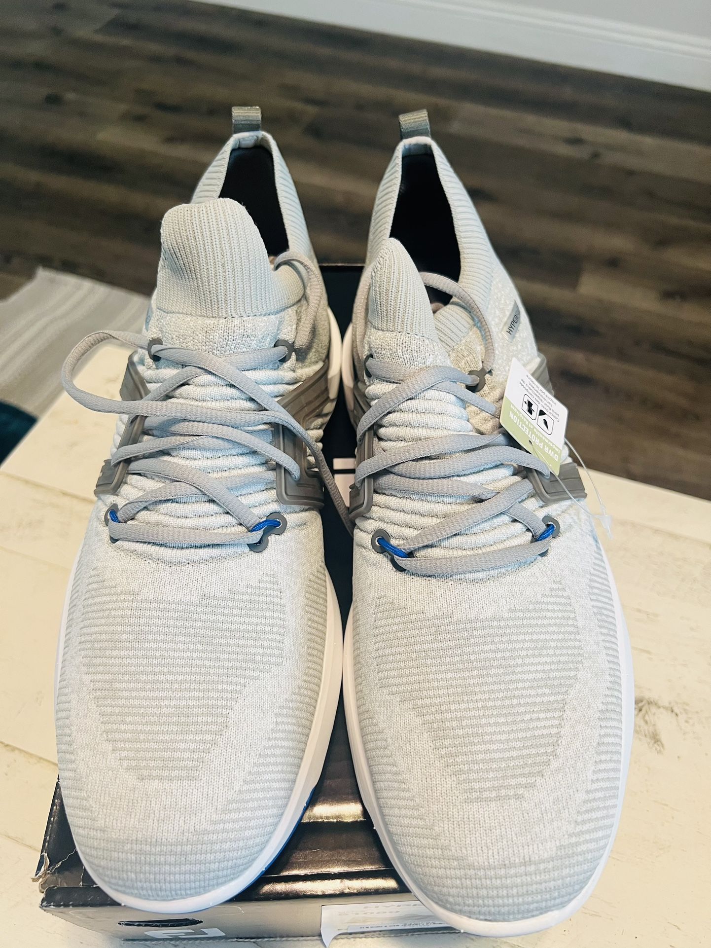 FootJoy HyperFlex Golf Shoes Grey/Blue 51080 display picture 2