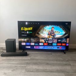 2024 TCL 55” Smart TV + Soundbar & Wireless Subwoofer