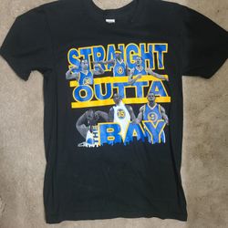 Straight Outta The Bay Golden State Warriors T Shirt