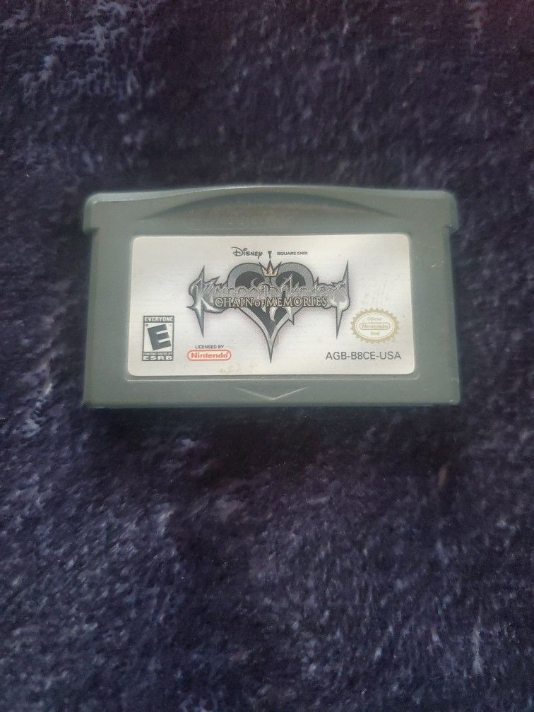 Kingdom Hearts Chain Of Memories GBA