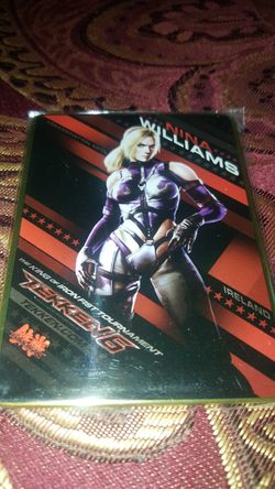 Tekken 6 metal collector card