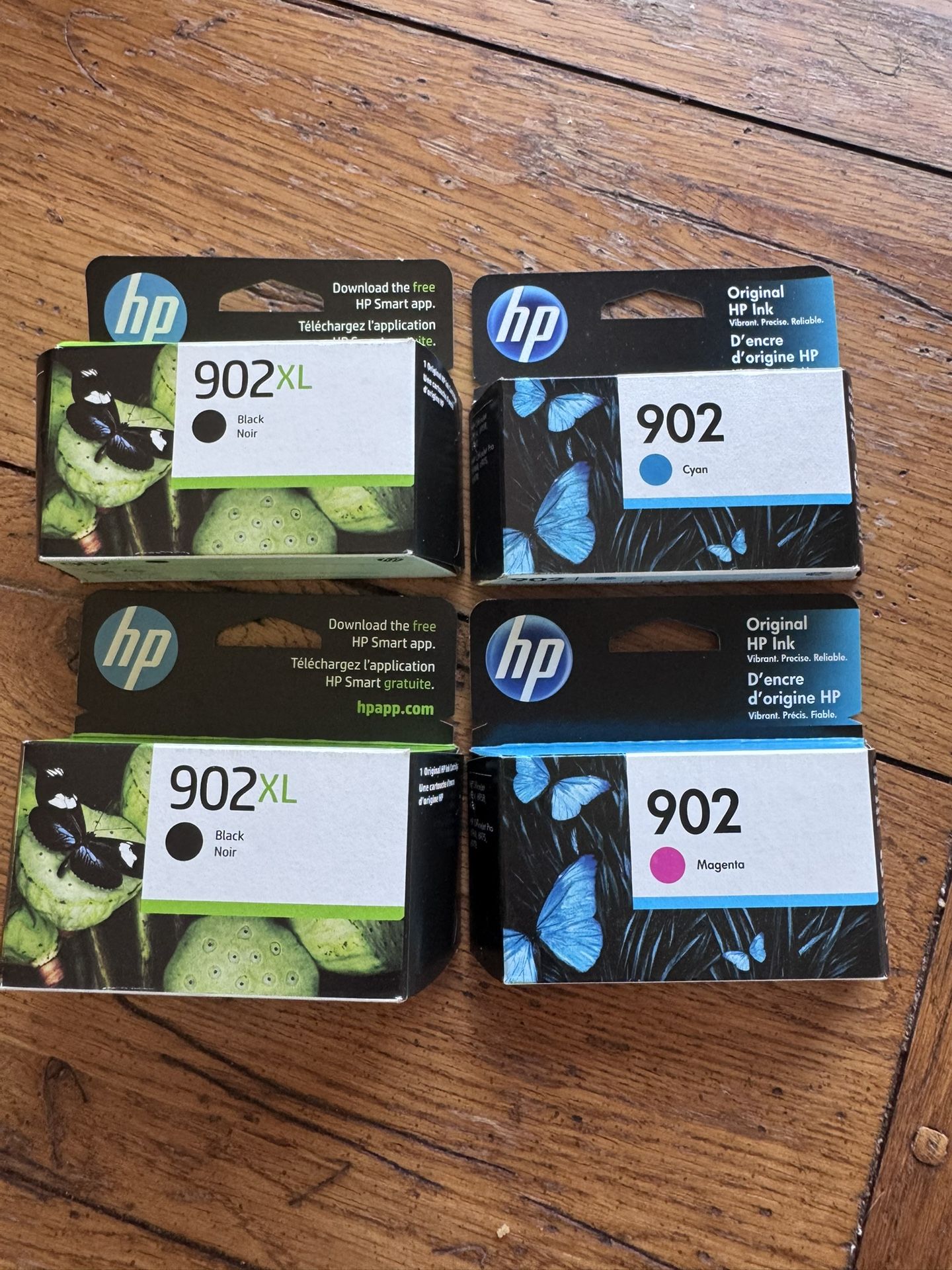 HP 902 Printer Ink, Black, Cyan And Magenta