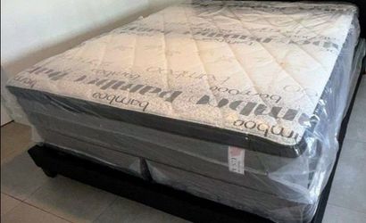 $200 Queen pillow top mattress only brand new free delivery same day