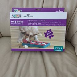 Dog Brick. Flip, Slide & Treat