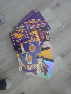 LA Lakers Kobe Bryant Stationery Set Notebooks