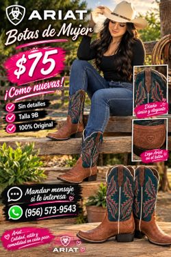 ARIAT WOMEN'S BOOTS SIZE 9B