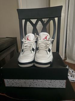 Jordan 4 retro white cements