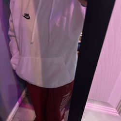 White Nike Hoodie