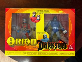 DC Direct Orion + Darkseid Deluxe Action Figure Set 2001 VINTAGE