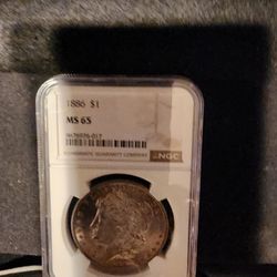 1886 Morgan Graded 