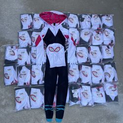 Gwen Stacy Costume Lot Amazon Listing Lot Of 43 Spider Man Cosplay 