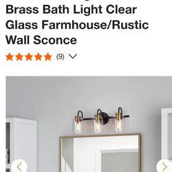 Vanity Ligh  💡Bathroom Ligh Fixture 