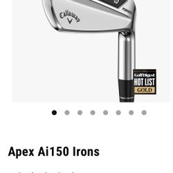Callaway Ai150 Iron #4 and #5