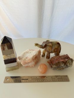 Rocks Himalayan salt onyx calcite