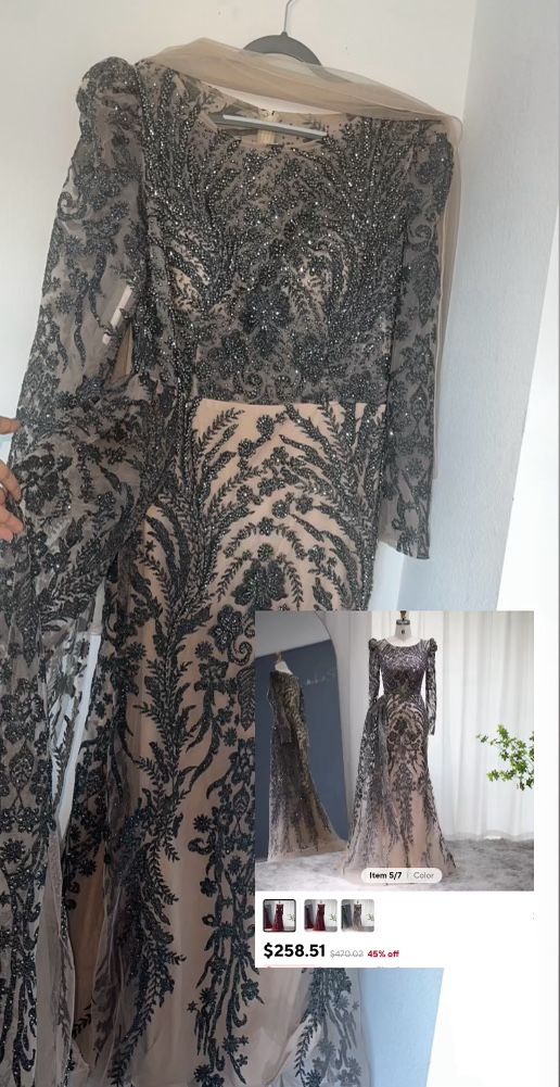 Expensive Elegant Mermaid Dress 