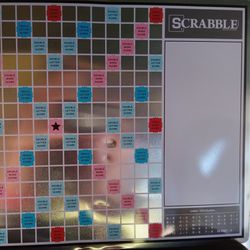 Scrabble 2 In 1 Message Board