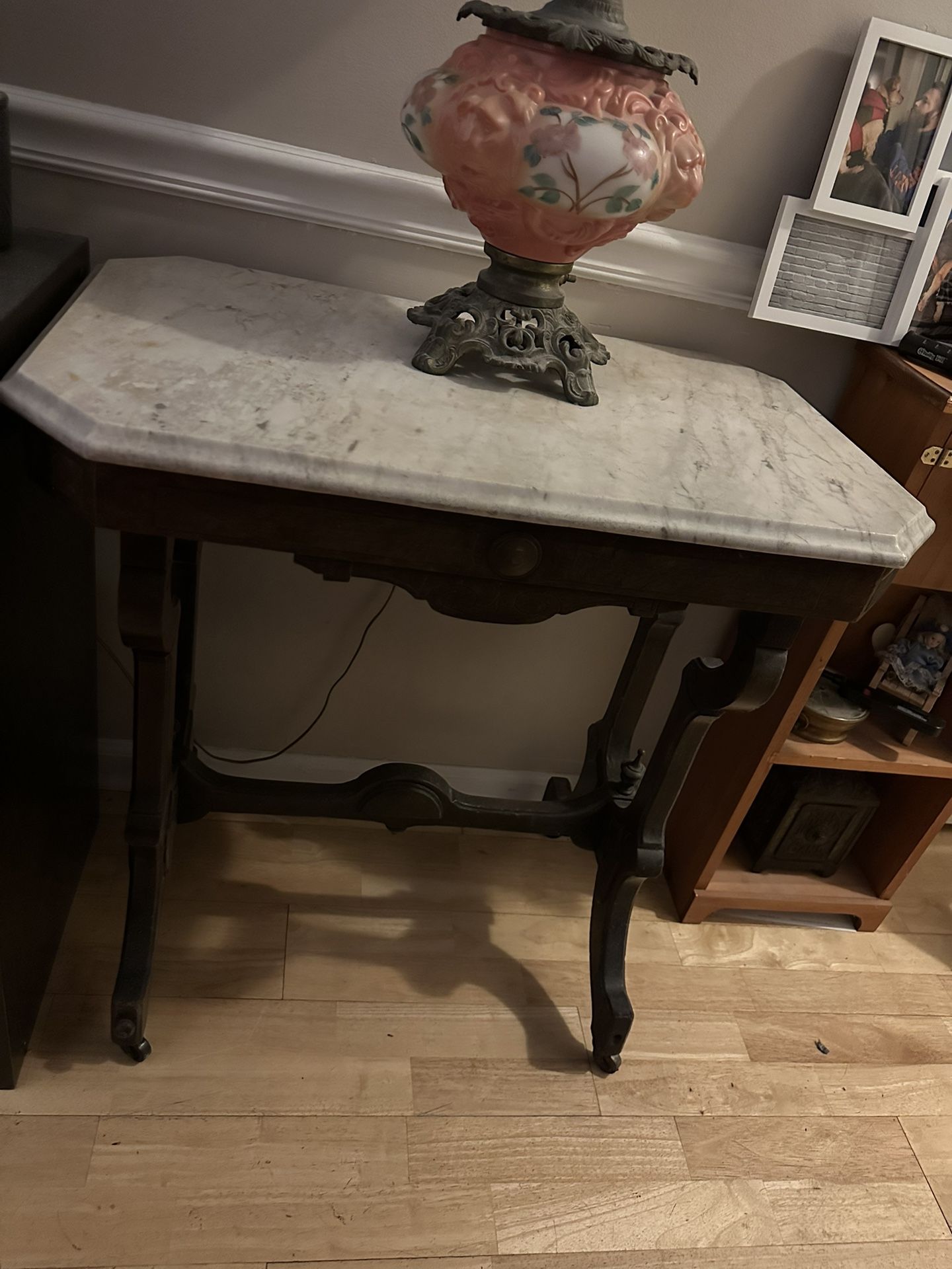 Table , Lamp And Chair 