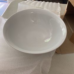Serving Footed Bowl Saladier Ordinaire By Pillivuyt - Size 10 1/2 Inch