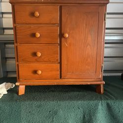 Vintage Doll Dresser 