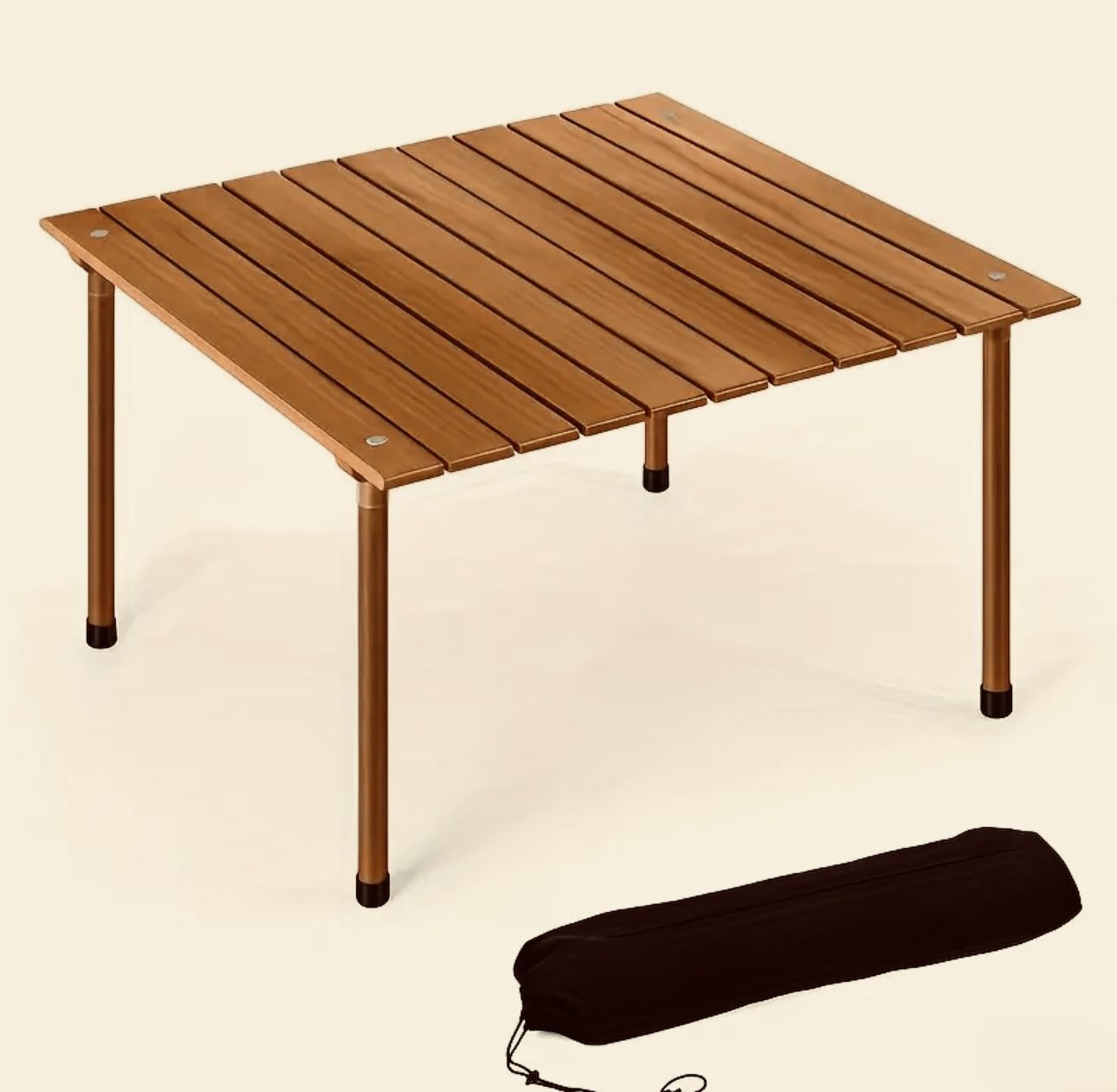Traveling Wood Table