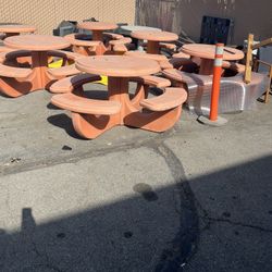 Concrete Picnic Tables