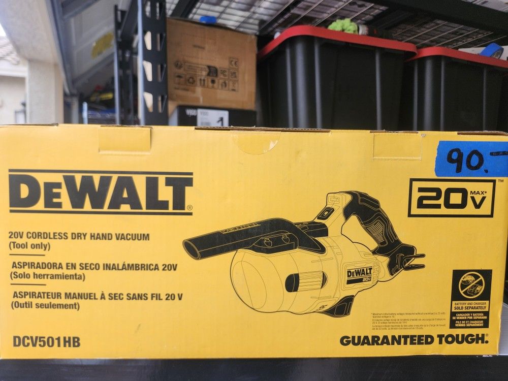 DEWALT
Bagless 20V MAX Stick Cordless General Dirt Filter Handheld Vacuum (Tool Only)