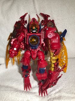 Vintage 1999 hasbro transformers beast wars transmetals 2 megatron ultra class predacon