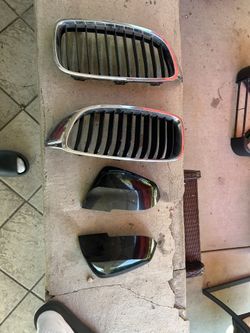 428i grills and mirror caps