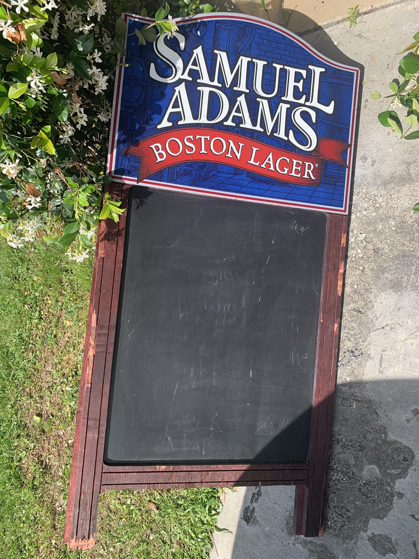  Great for a tiki bar or a bar Adams chalkboard