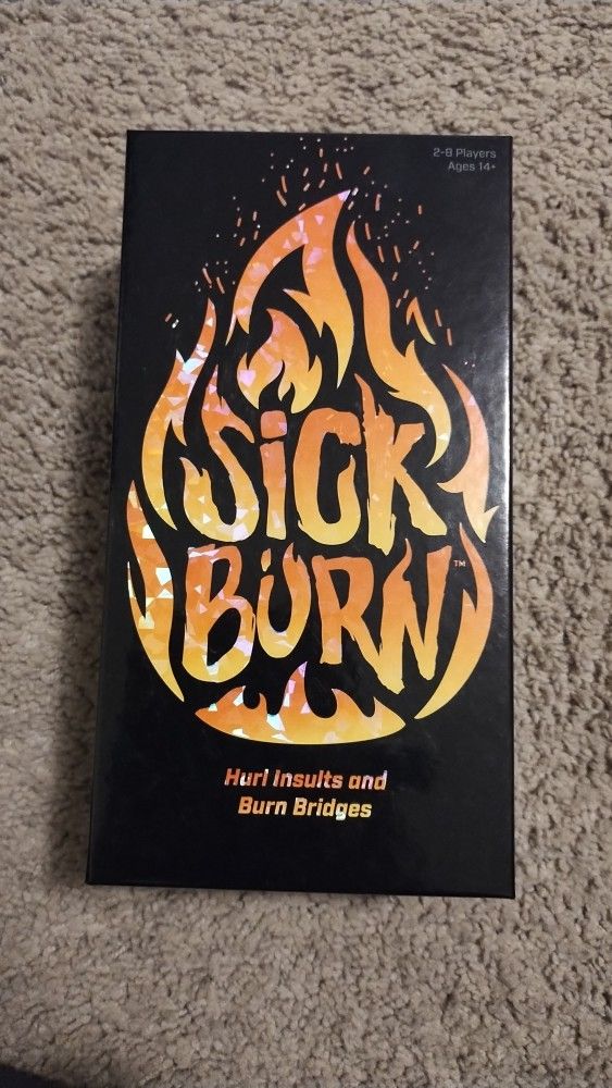 Sick Burn Card Game 
