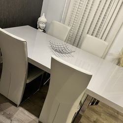 Grey Dining Room Table 