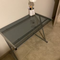 Glass Top Study Desk/Computer Desk