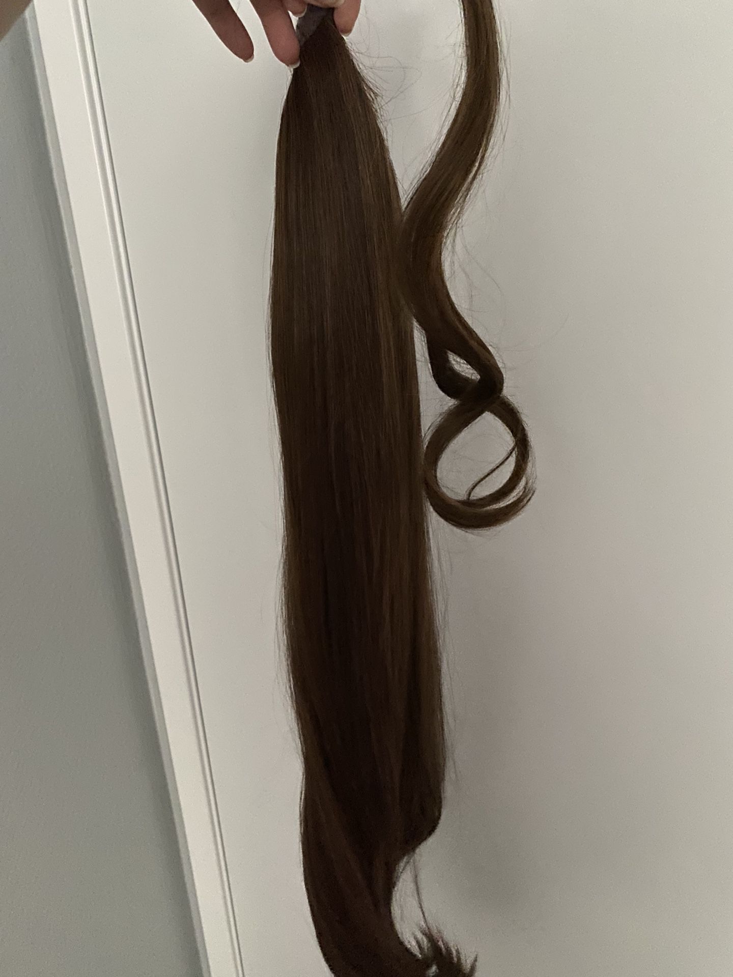 MIYA PONY EXTENSION IN CHOCOLATE BROWN Lara + Miya – Insert Name Here main image 4