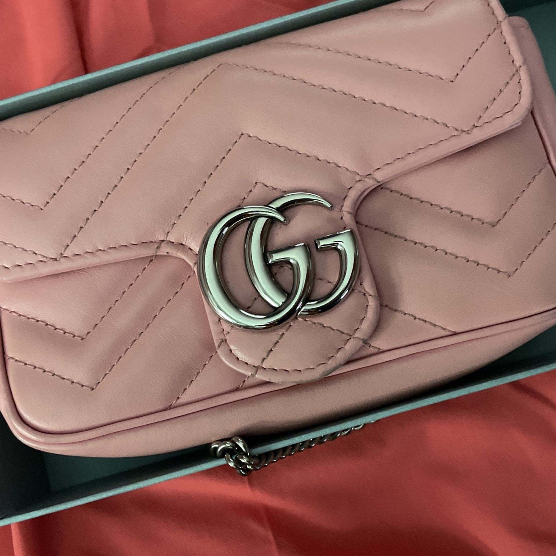 Pink Gucci Bag - Real With Receipt