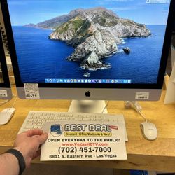 27” iMac - 3.0 Six Core i5 - 8GB RAM - 1.03TB Fusion - 2019