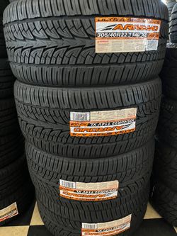 Vendo 305/40/R22 nuevas Arroyo la la 4 llantas nuevas por $520
