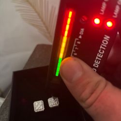 Moissanite Diamond Earrings 