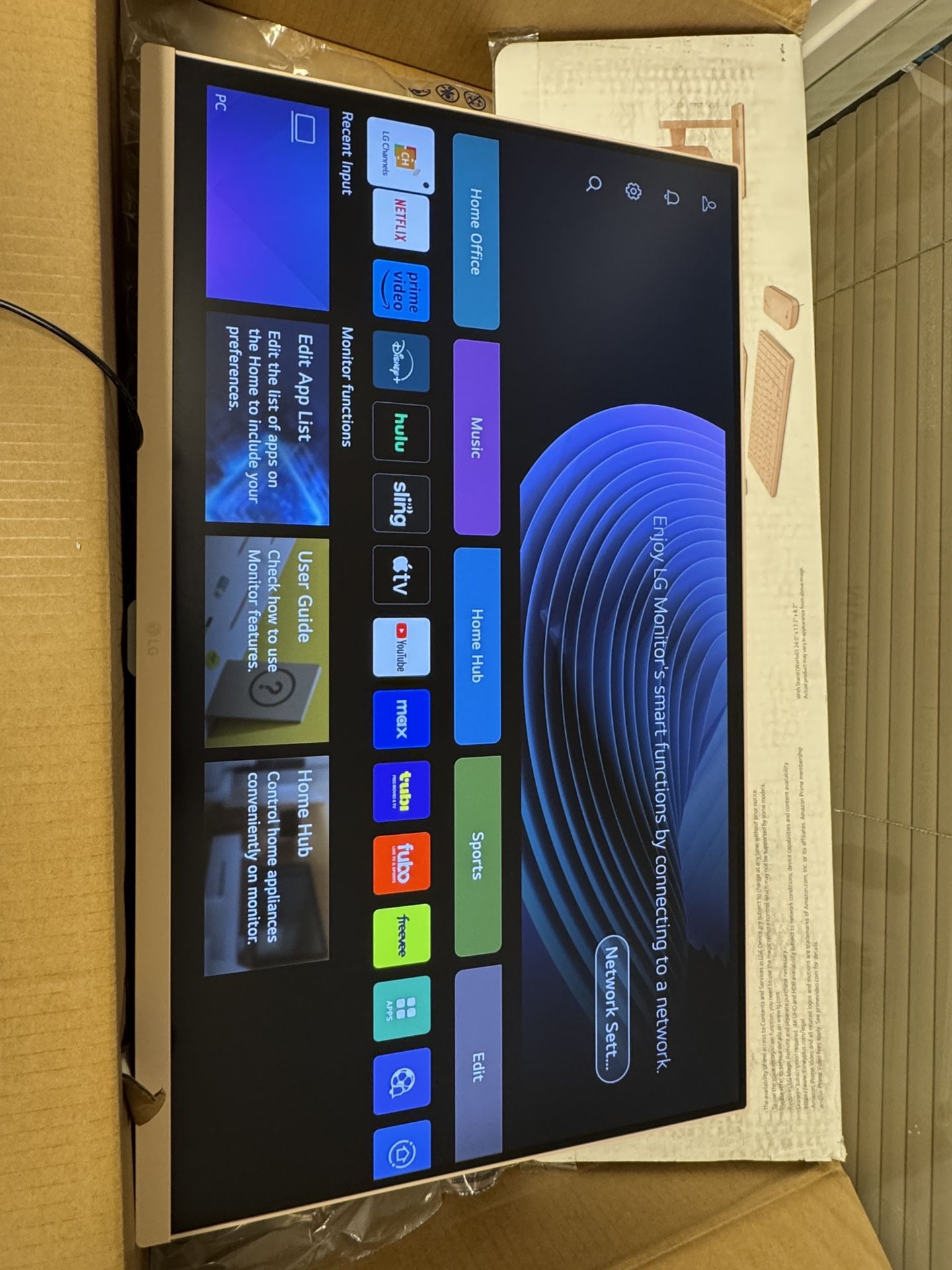 LG - MyView 27" Full HD IPS 60Hz Smart Monitor